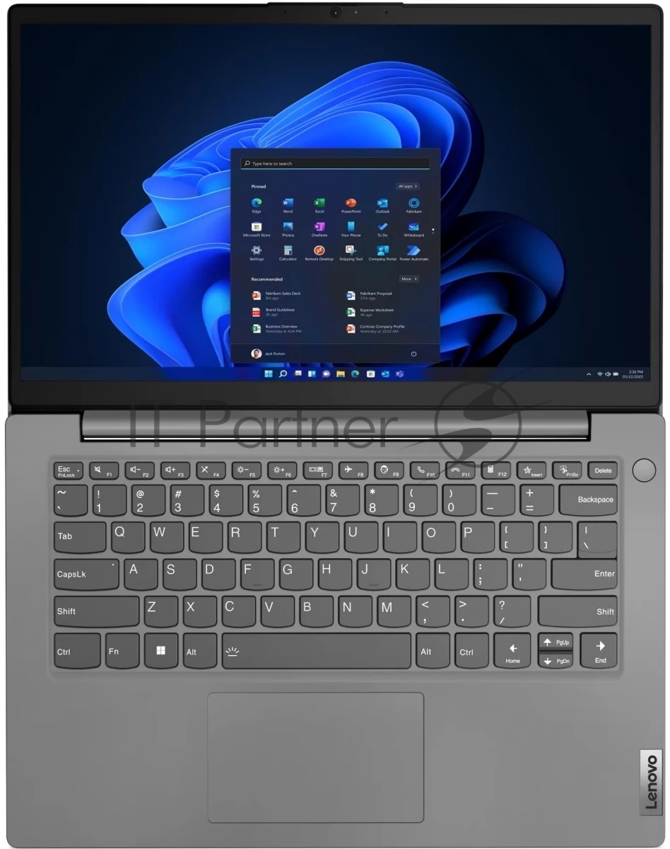 Ноутбук Lenovo V14 G4 IRU/14"/IPS/Intel Core i5-13420H/16Gb/512Gb SSD/Intel UHD Graphics/no OS/серый/1.43kg