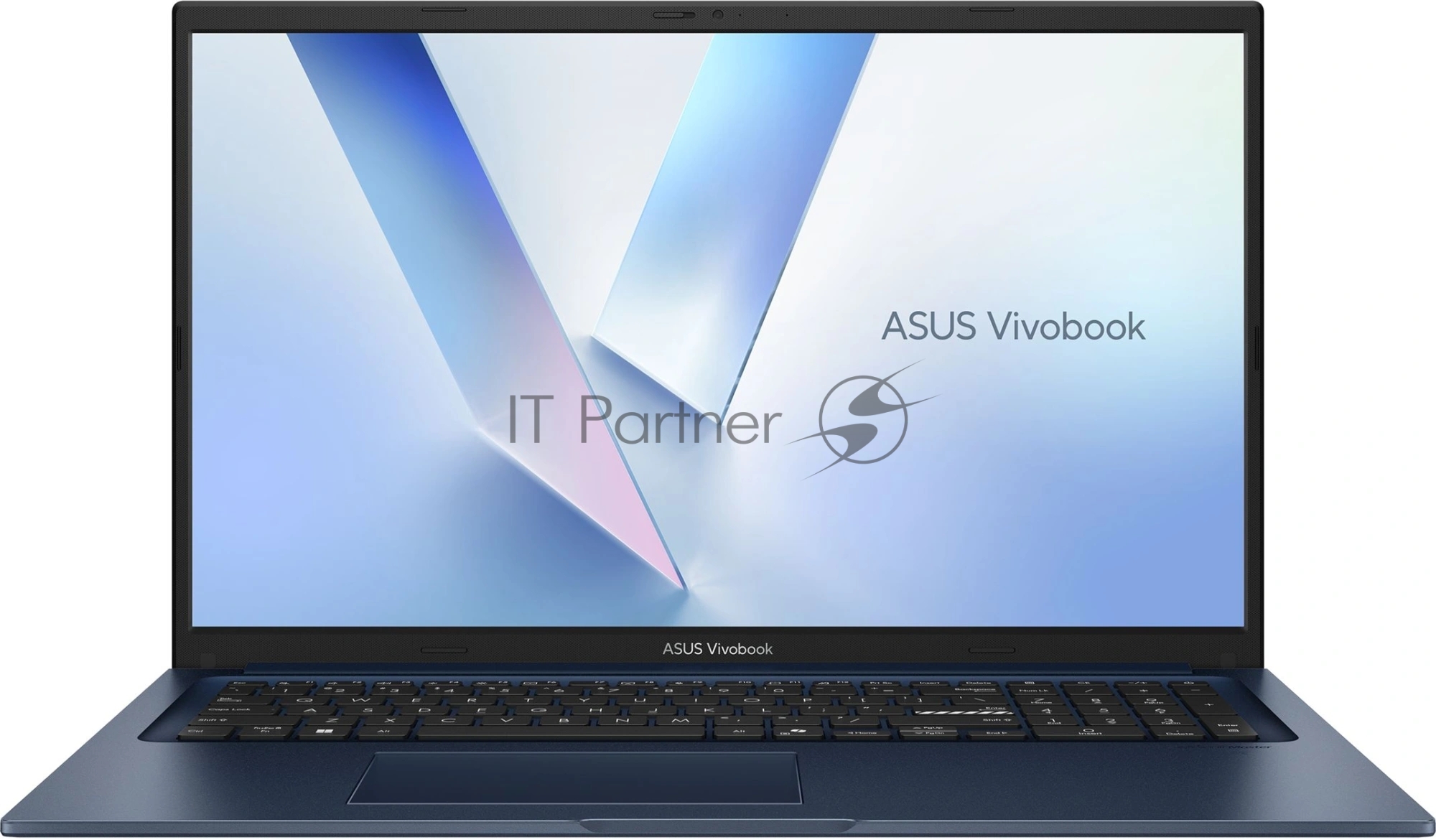 Ноутбук Asus Vivobook 17 X1704MA-AU039 Core 3 304 16Gb SSD512Gb Intel Graphics 17.3" IPS FHD (1920x1080) без ОС blue WiFi BT Cam (90NB17V2-M00CJ0)
