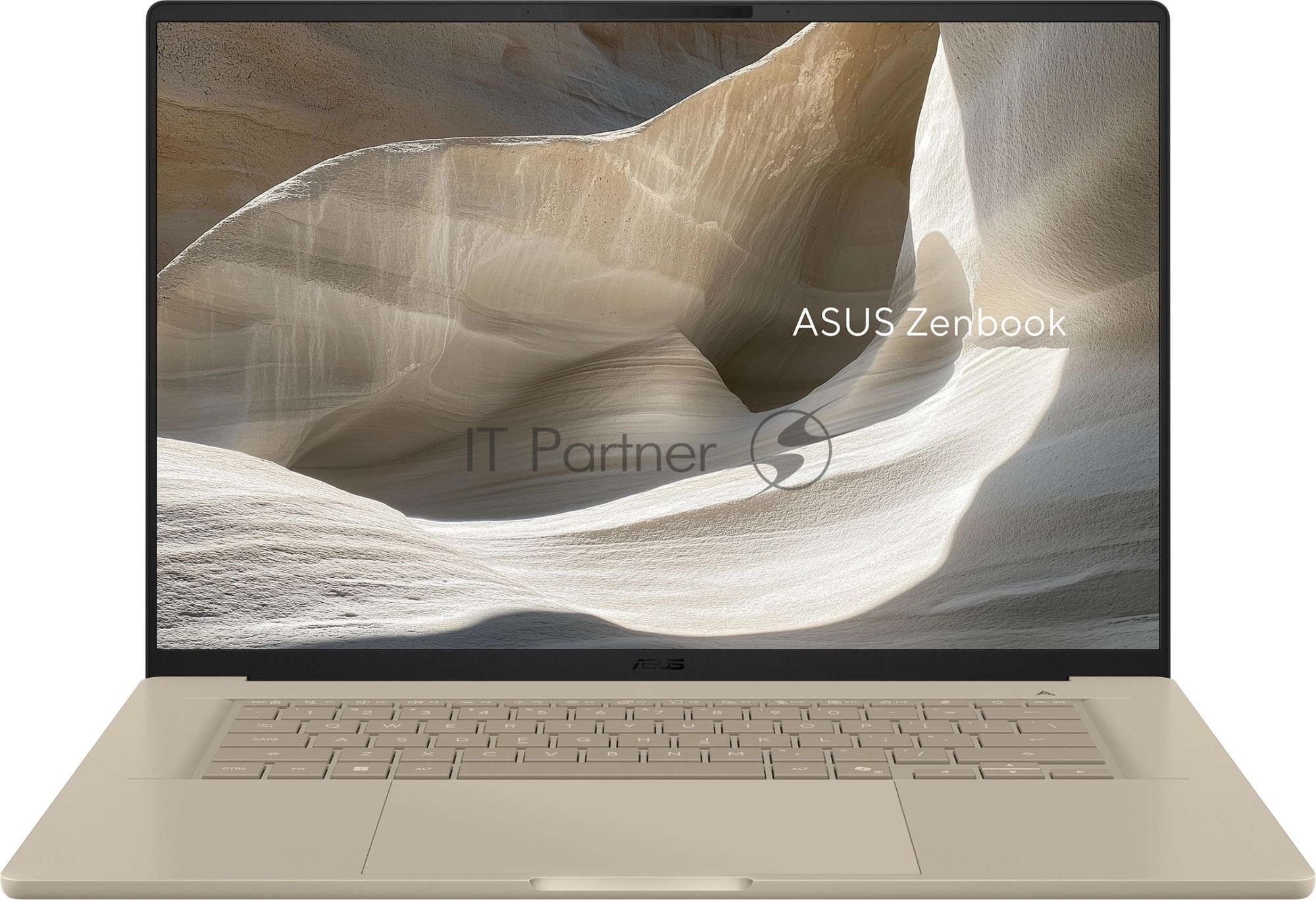 Ноутбук Asus Zenbook A16 UX3607OA-SQ026W Snapdragon X2 Elite Extreme X2E-94-100 24Gb SSD512Gb Qualcomm Adreno 16" OLED 3K (2880x1800) Windows 11 Home beige WiFi BT Cam Bag (90NB17W1-M008M0)