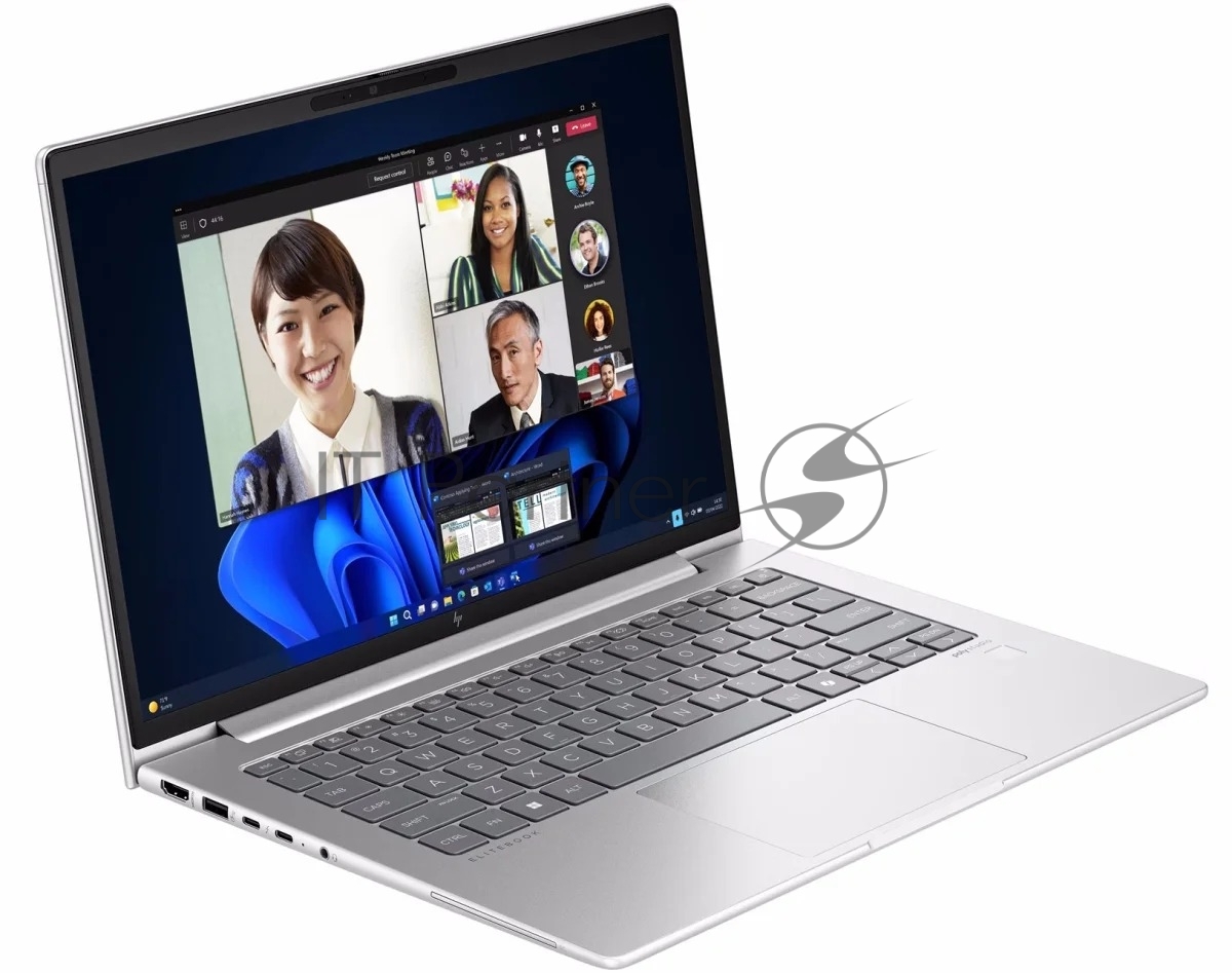 Ноутбук HP EliteBook 640 G11/14"/IPS/Core Ultra 7 165U/16Gb/512Gb SSD/Intel Graphics/Windows 11 Pro/серебристый/1.39kg