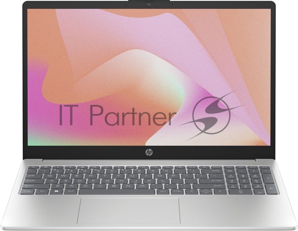 Ноутбук HP 15-fc0025ny/15.6"/IPS/AMD Ryzen 5 7520U/16Gb/512Gb SSD/AMD Radeon 610M/DOS/серебристый/1.59kg