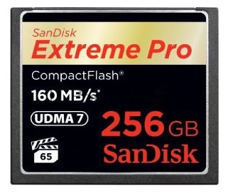 Флеш карта CF 256Gb Sandisk SDCFXPS-256G-X46