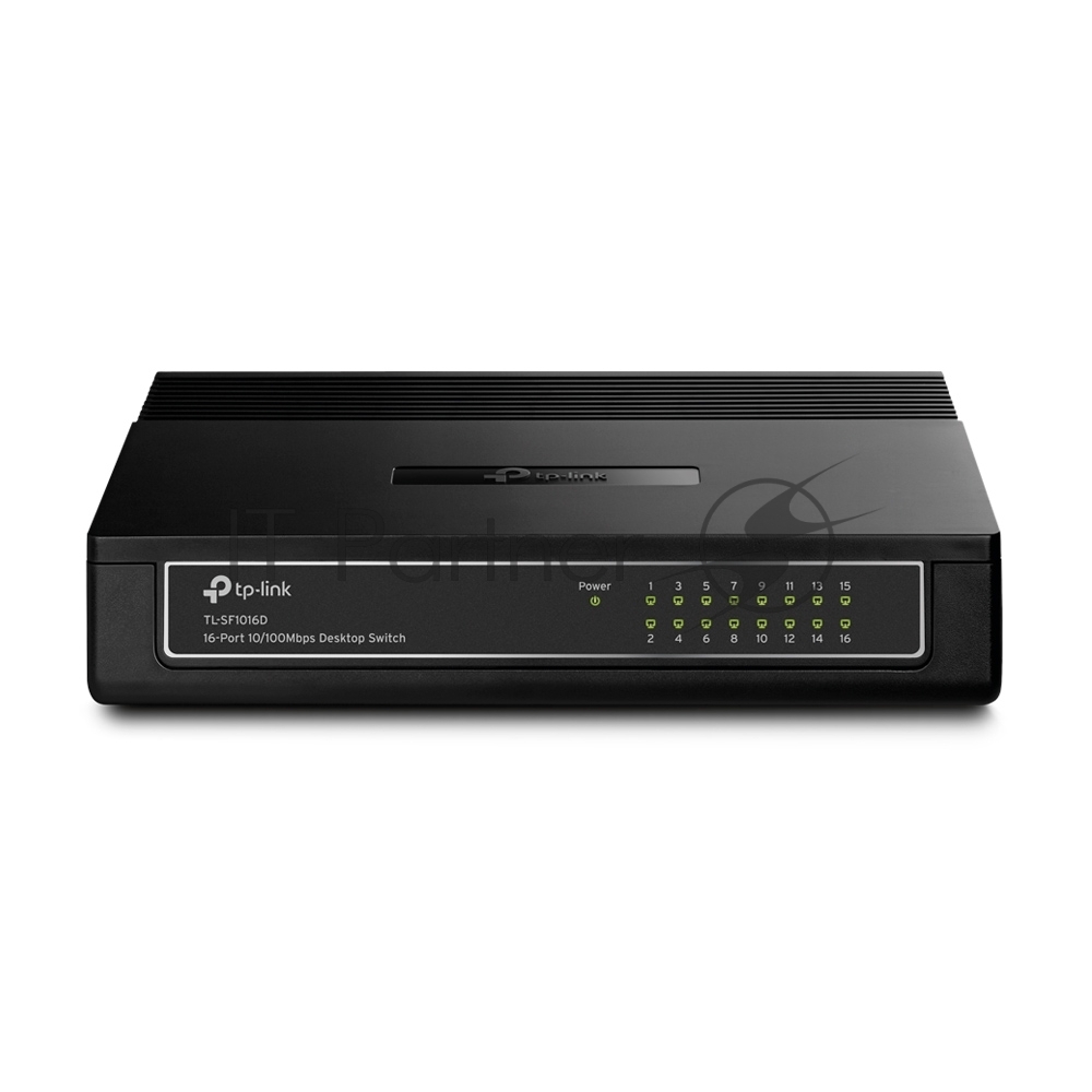 Коммутатор TP-Link TL-SF1016D, 16×100 Мбит/с, неуправляемый