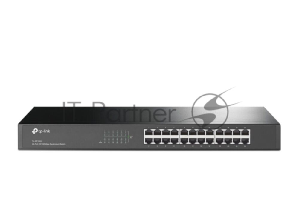 Коммутатор TP-Link TL-SF1024, 24×100 Мбит/с, неуправляемый