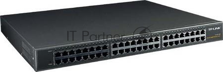 Коммутатор сетевой TP-Link SMB TL-SG1048 Коммутатор 48-port Gigabit Switch, 1U 19-inch rack-mountable steel case