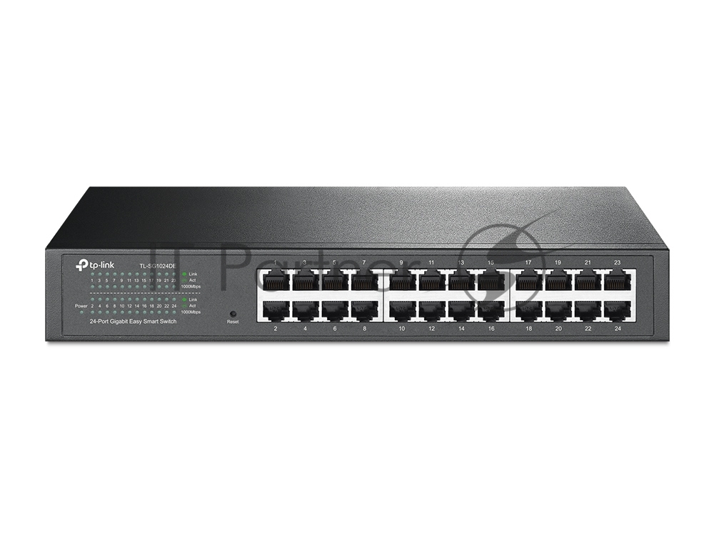 Коммутатор TP-Link TL-SG1024DE, 24×1 Гбит/с, настраиваемый