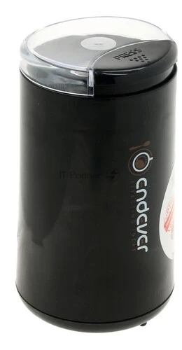 Кофемолка Endever Costa-1054, 250 Вт, 15000 об/мин, вес продукта для помола 100 гр, ABS-пластик, защита от перегрева двигателя