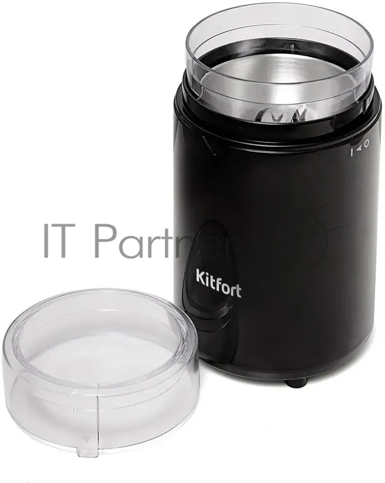 Кофемолка Kitfort КТ-1314 Напряжение: 220 - 230 В, 50/60 Гц.Мощность: 150 Вт.Вместимость: 60 г зерен.