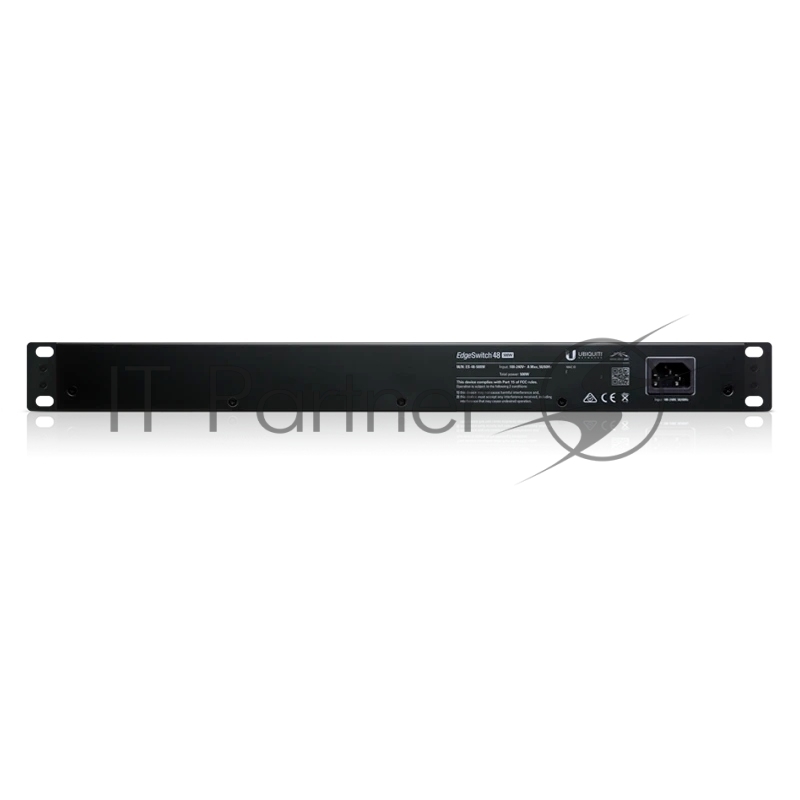 Коммутатор Ubiquiti EdgeSwitch 48 500W (ES-48-500W), 48×1 Гбит/с PoE + 2×1 Гбит/с SFP + 2×10 Гбит/с SFP+, управляемый