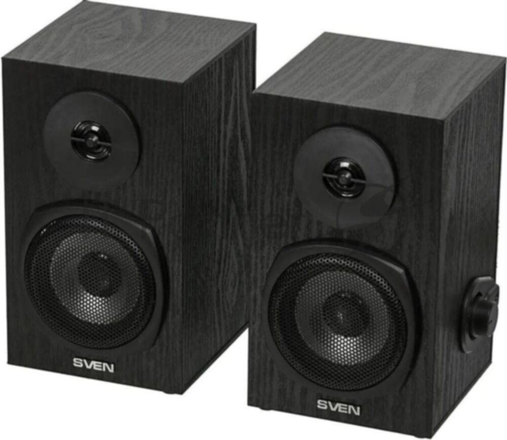 Акустическая система SVEN SPS-575 2.0 черный 6Вт