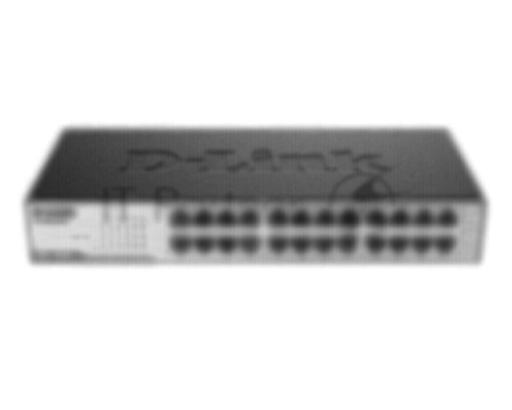 Коммутатор D-Link DES-1024D/G1A, 24×100 Мбит/с, неуправляемый