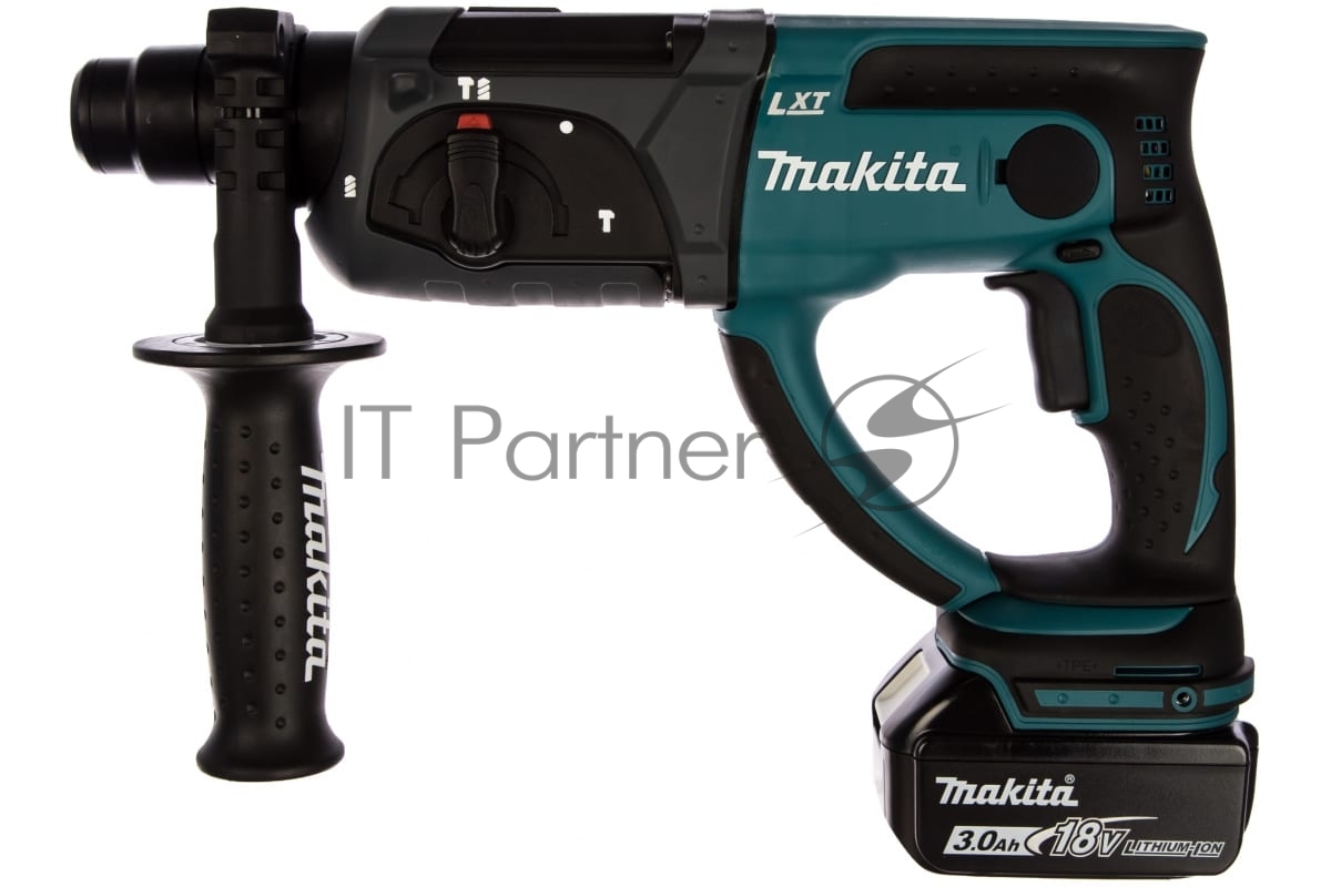 Перфоратор Makita DHR202RF, SDS-plus, 18 В, 1.9 Дж, от аккумулятора