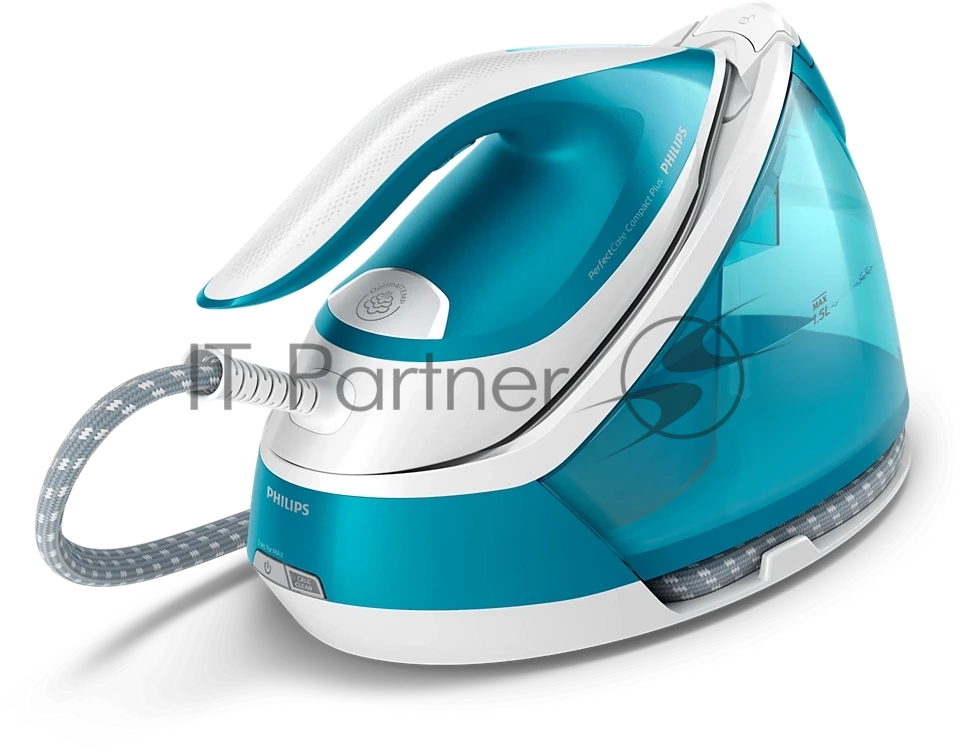 Парогенератор Philips GC7920/20 голубой/белый, 2400 Вт, 120 г/мин, 430 г/мин, 1500 мл